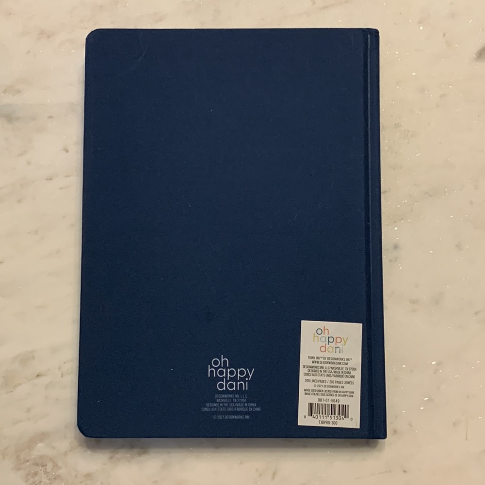 DesignsWorks Ink Blue Undated Lined Journal - Picture 9 of 11